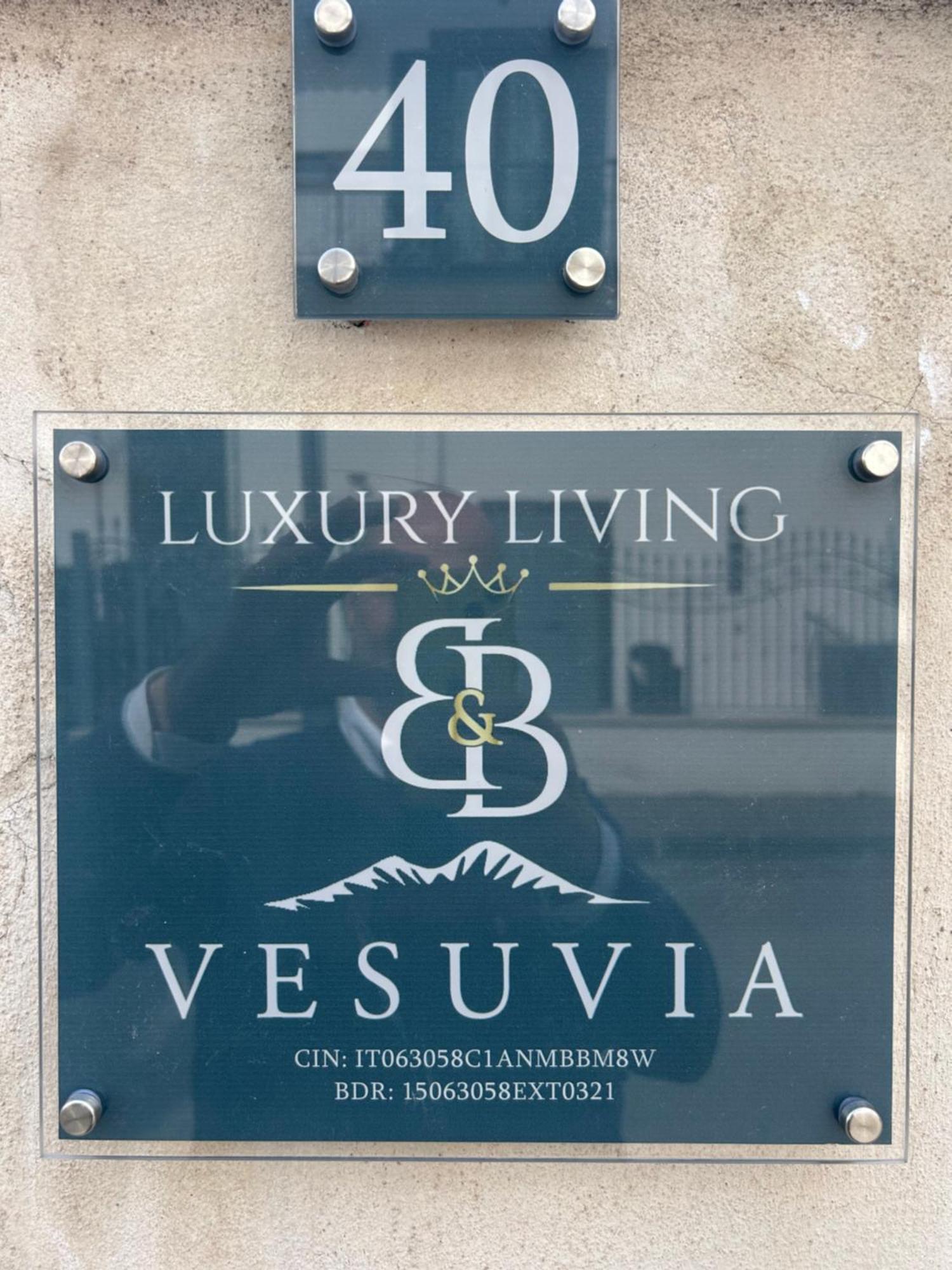 Vesuvia B&B Luxury Living Pompei Bagian luar foto